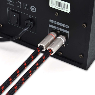 Cavi jack HIFI RCA Cavo audio da 3,5 mm a 2RCA per TV PC Amplificatore DVD Altoparlante