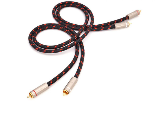 Cavi jack HIFI RCA Cavo audio da 3,5 mm a 2RCA per TV PC Amplificatore DVD Altoparlante