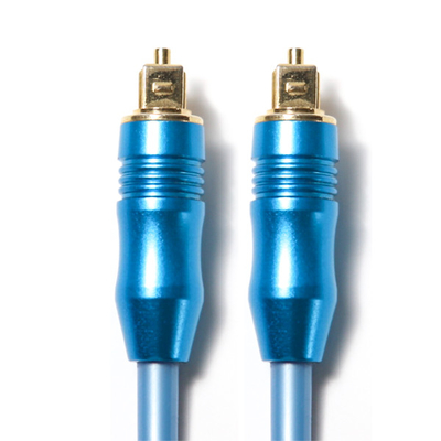Blu ottico del cavo OD5.0 di Toslink Digital l'audio ha placcato Shell For Amplifier Soundbar di alluminio 1.5M 3M 5M