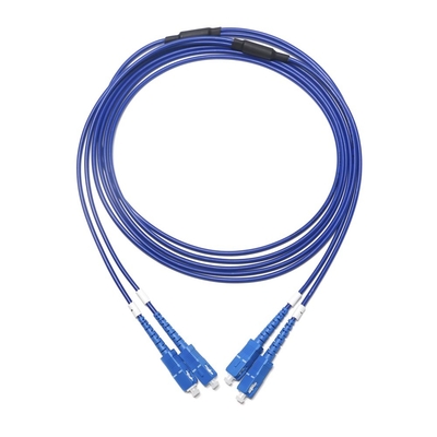 Presa di fabbrica Cavo in fibra ottica Modello singolo Core OD2.0 SC Presa 2/2 per apparecchiature di prova Minitor Camera