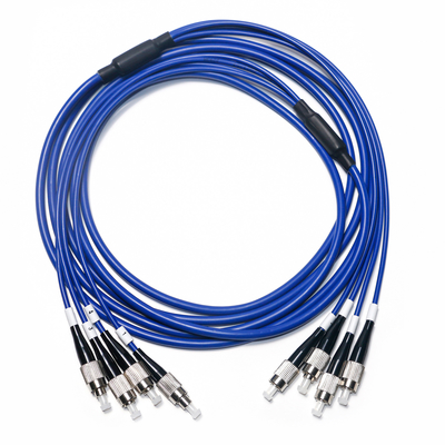Modello multiplo a 38 pollici del cavo di toppa a fibra ottica FC 4/4 per la sopravvivenza WLAN 1M/2M/3M/5M/10M