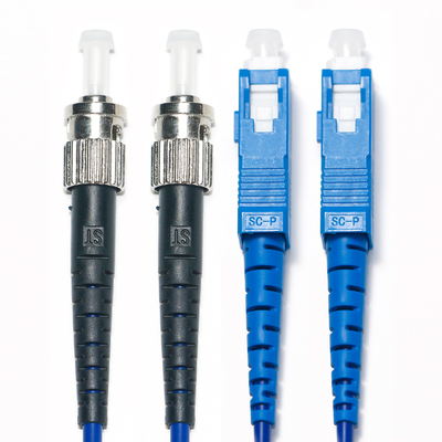 Cavo di toppa in fibra ottica a doppia modalità SC FC Cavo blu 2/2 2.0/3.0mm per telecamera di sorveglianza Uso 3M 5M 8M 10M