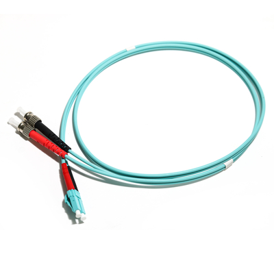 lan a fibra ottica mista del cavo OD3.0 OM3 0.8M 1.5M 2M For WLAN del duplex di 10G LC-ST