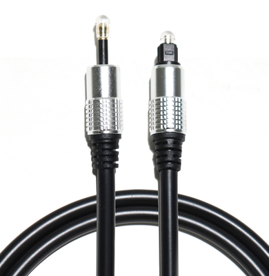 Toslink ottico cabla OD5.0 la corda T-3.5 ha placcato Shell For Home Theatre Amplifier d'argento di alluminio Soundbar 1.5M 3M 5M