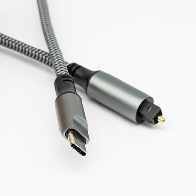 Cavo audio ottico TOSLINK con connettore maschile di tipo C per soundbar e altoparlante