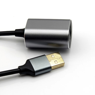 Cavo audio ottico TOSLINK ad alta fedeltà con connettore maschile USB-C per installazioni di intrattenimento professionali o personali