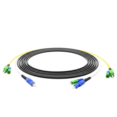Cavo in fibra ottica di plastica simplex con connettori FC ST LC SC per la connessione veloce e la connessione nelle reti di telecomunicazione ed Ethernet