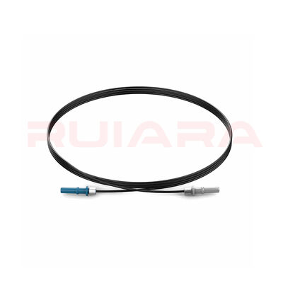 Anti colore nero elettromagnetico dell'anti di vibrazione PMMA cavo a fibre ottiche della plastica