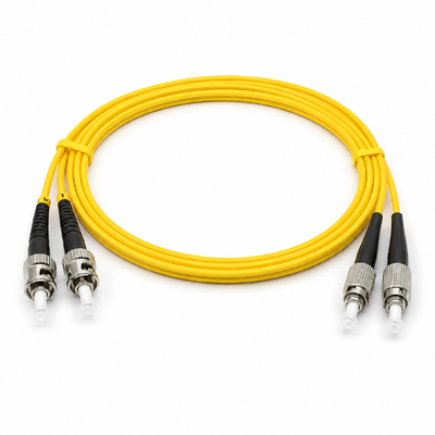 Cavo patch in fibra ottica dual-core ST FC Dual-Core per rete di connessione LAN WLAN